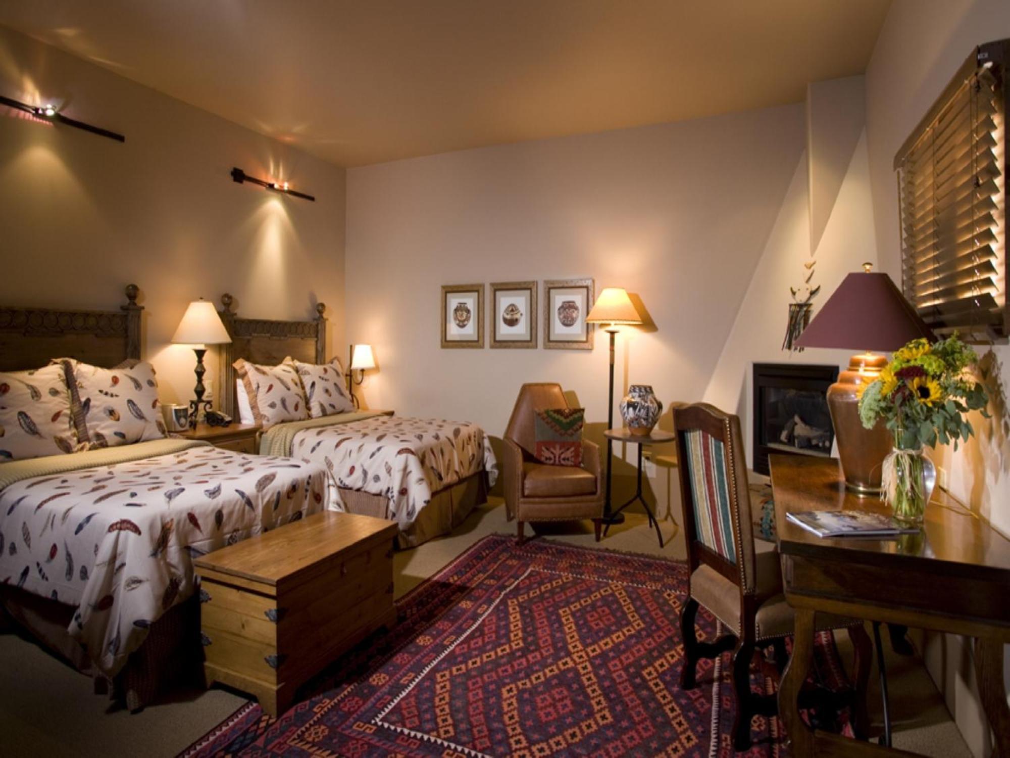 Chambre Double avec Cheminée Hacienda